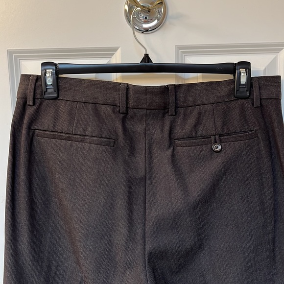 Banana Republic Men’s Wool Grey / Brown Dress Pants Slacks Size 35/34 - Picture 6 of 6